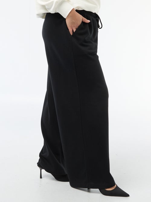 Joggers ampi tinta unita - Kiabi