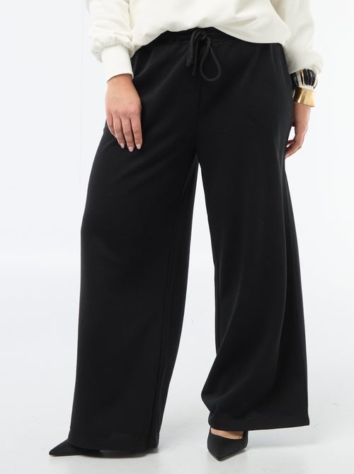 Joggers ampi tinta unita - Kiabi