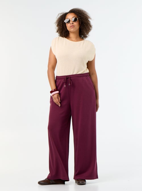 Joggers ampi tinta unita - Kiabi Joggers ampi tinta unita - Kiabi