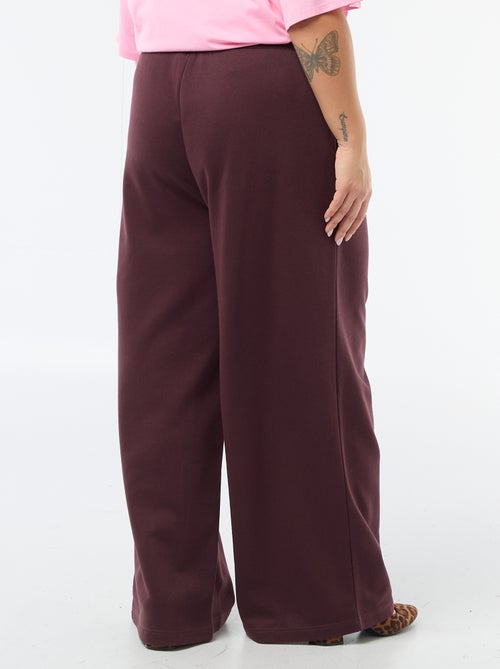 Joggers ampi tinta unita - Kiabi