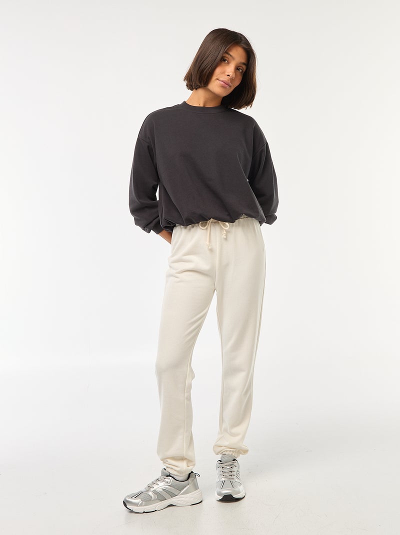 Joggers basic Bianco - Kiabi