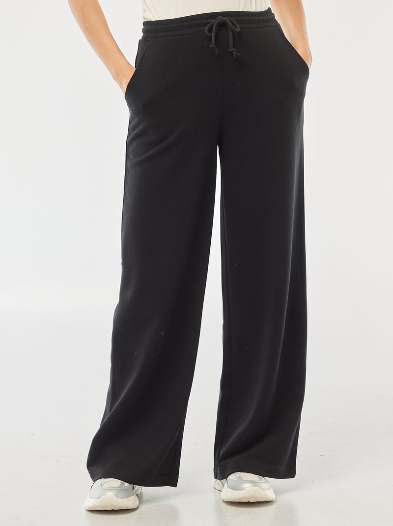 Joggers basic in cotone Nero - Kiabi