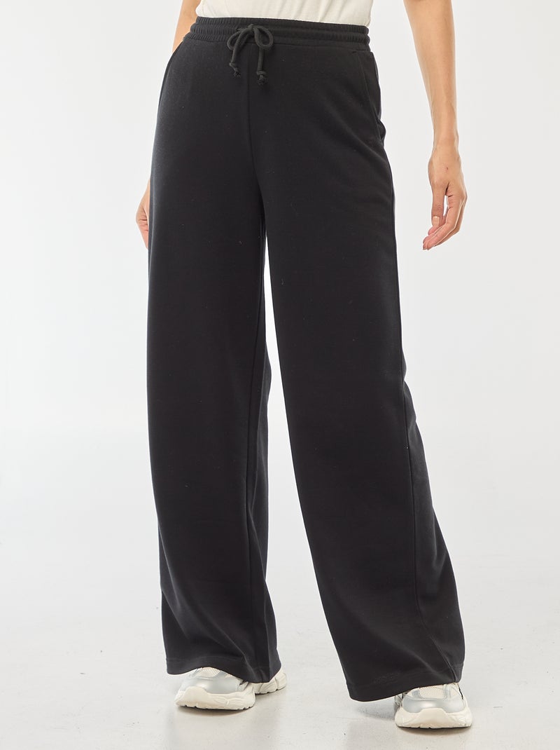 Joggers basic in cotone Nero - Kiabi