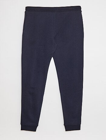 Joggers basic in tessuto felpato - L38