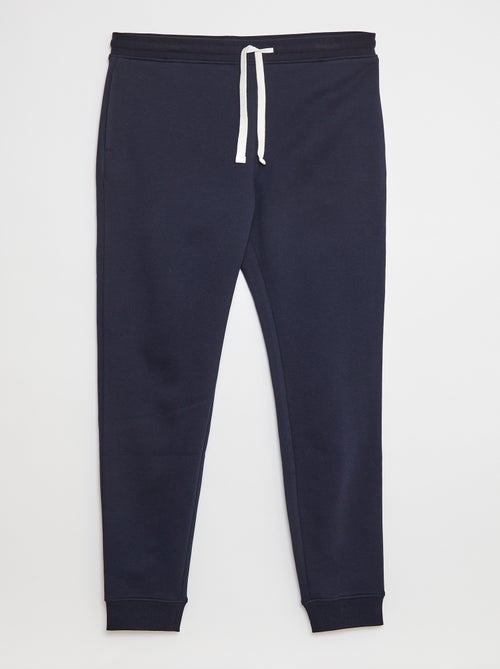 Joggers basic in tessuto felpato - L38 - Kiabi