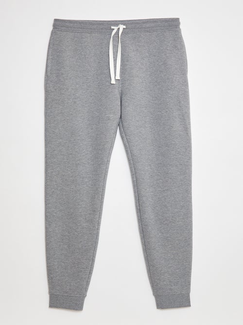 Joggers basic in tessuto felpato - L38 - Kiabi