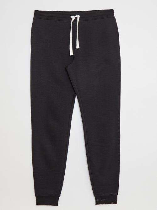 Joggers basic in tessuto felpato - L38 - Kiabi