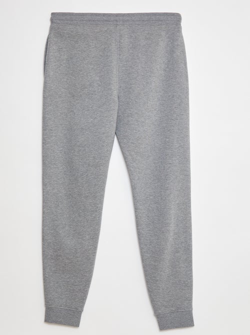Joggers basic in tessuto felpato L36 - Kiabi