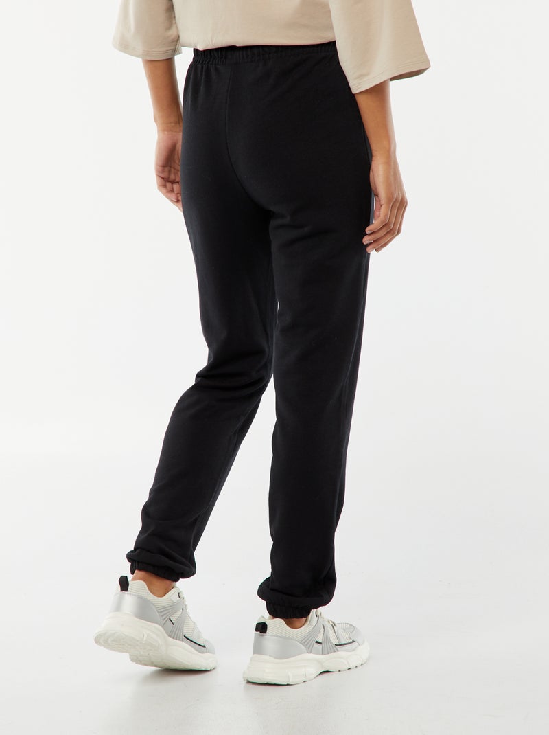 Joggers basic nero - Kiabi