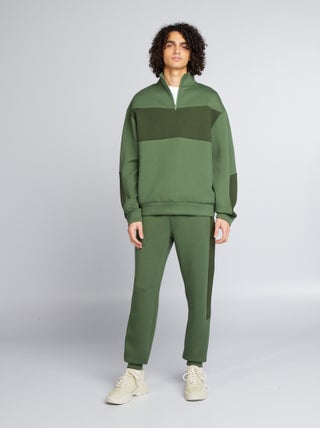 Joggers bicolore
