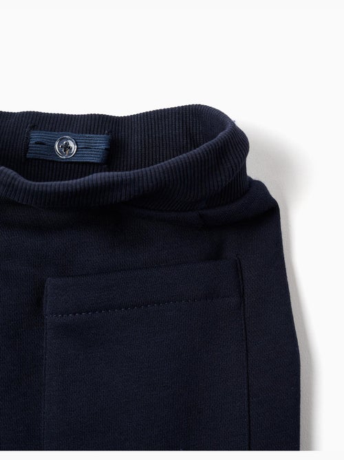 Joggers cargo felpati con stampa creativa - Kiabi