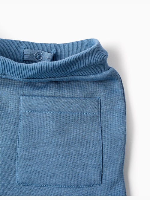 Joggers cargo felpati con stampa no rules - Kiabi