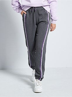 Ragazza 10-18 anni - Joggers con bande laterali - Kiabi
