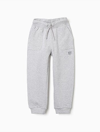 Joggers con coulisse e stampa
