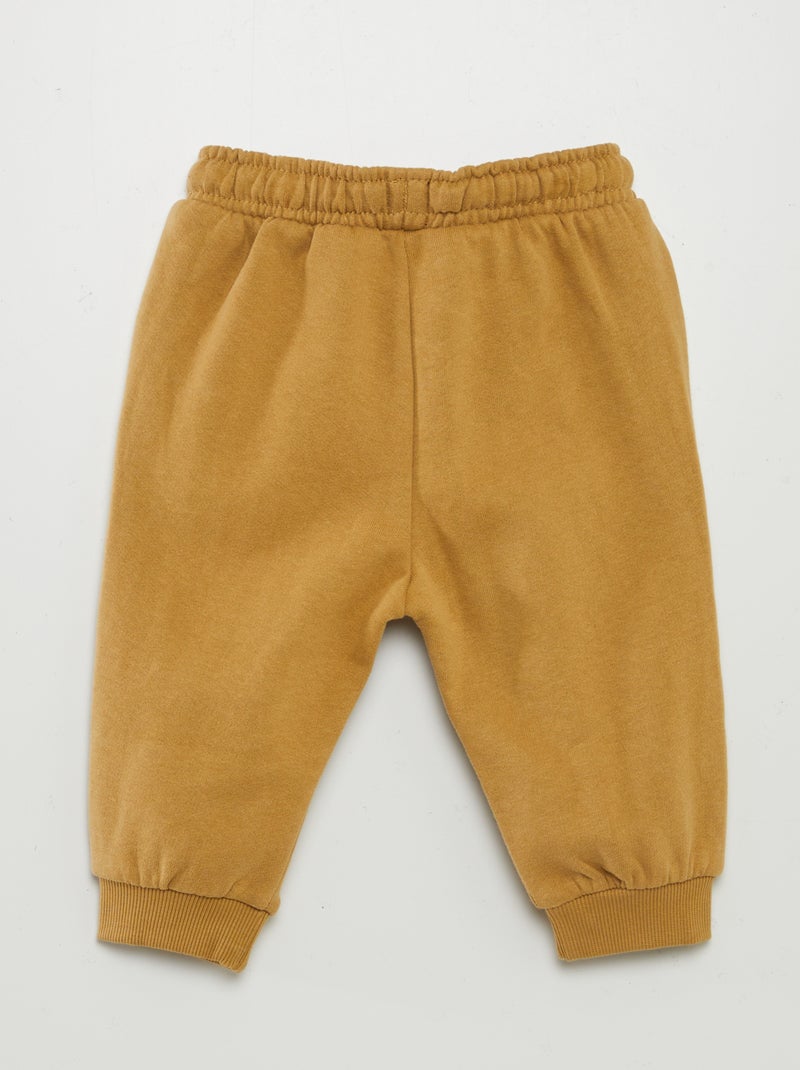 Joggers con tasca animata GIALLO - Kiabi