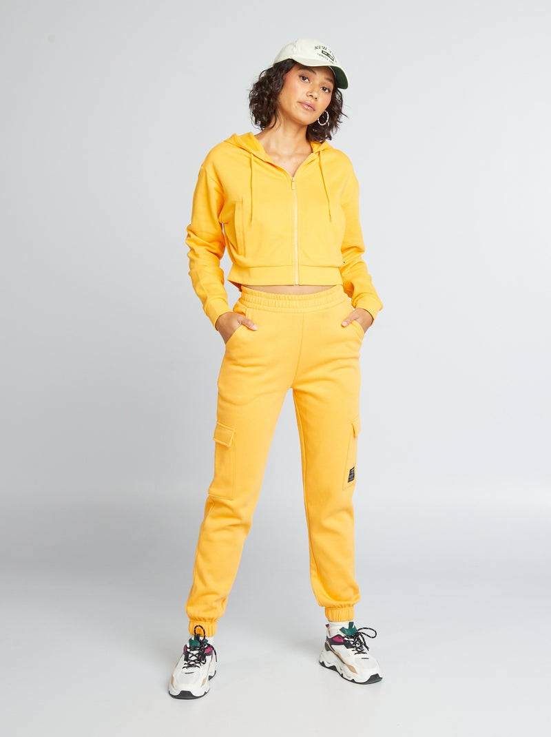 Joggers con tasche con patta BIANCO - Kiabi