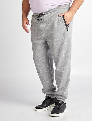 Joggers con tasche con zip in maglia piqué joggers con tasche con zip - tasche con zip
