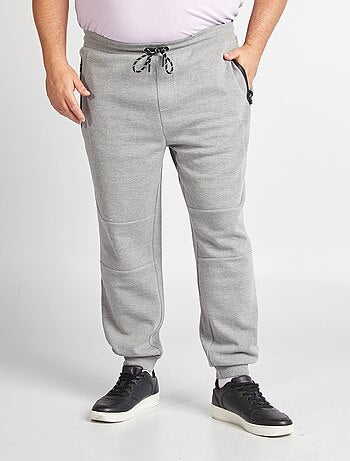 Joggers con tasche con zip in maglia piqué joggers con tasche con zip - tasche con zip