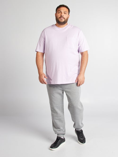 Joggers con tasche con zip in maglia piqué joggers con tasche con zip - tasche con zip - Kiabi
