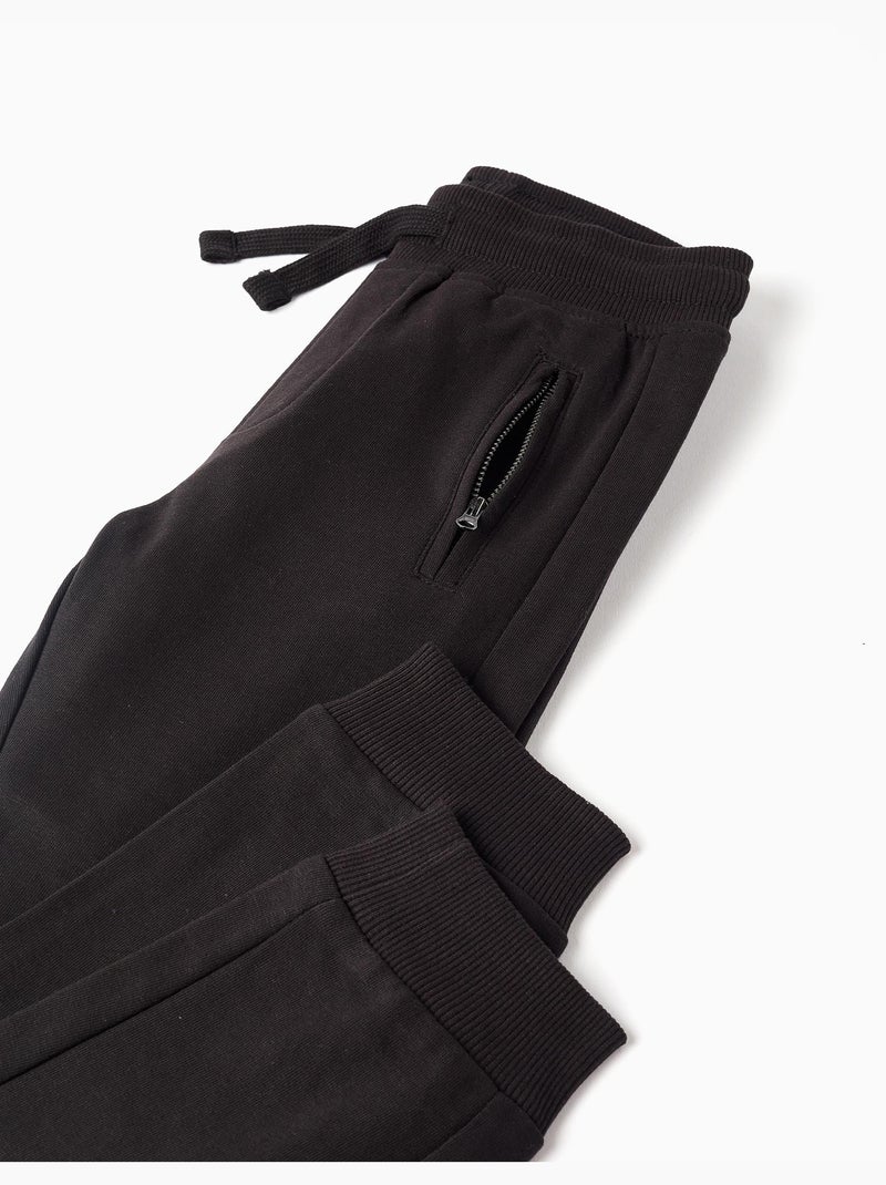Joggers con tasche sigillate slim Nero Nero - Kiabi