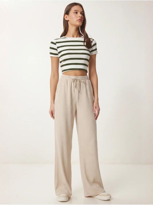 Joggers da donna a gamba ampia in modal istanbul - Kiabi Joggers da donna a gamba ampia in modal istanbul - Kiabi