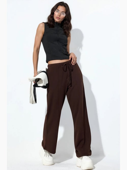 Joggers da donna in jersey a gamba svasata busem - Kiabi Joggers da donna in jersey a gamba svasata busem - Kiabi