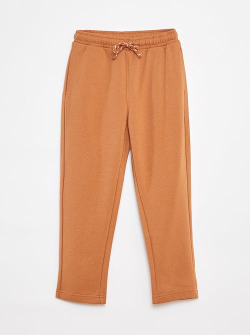 Joggers dritti tinta unita - Taglio + confortevole - Kiabi