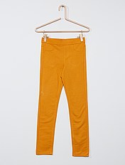leggings gialli bambina