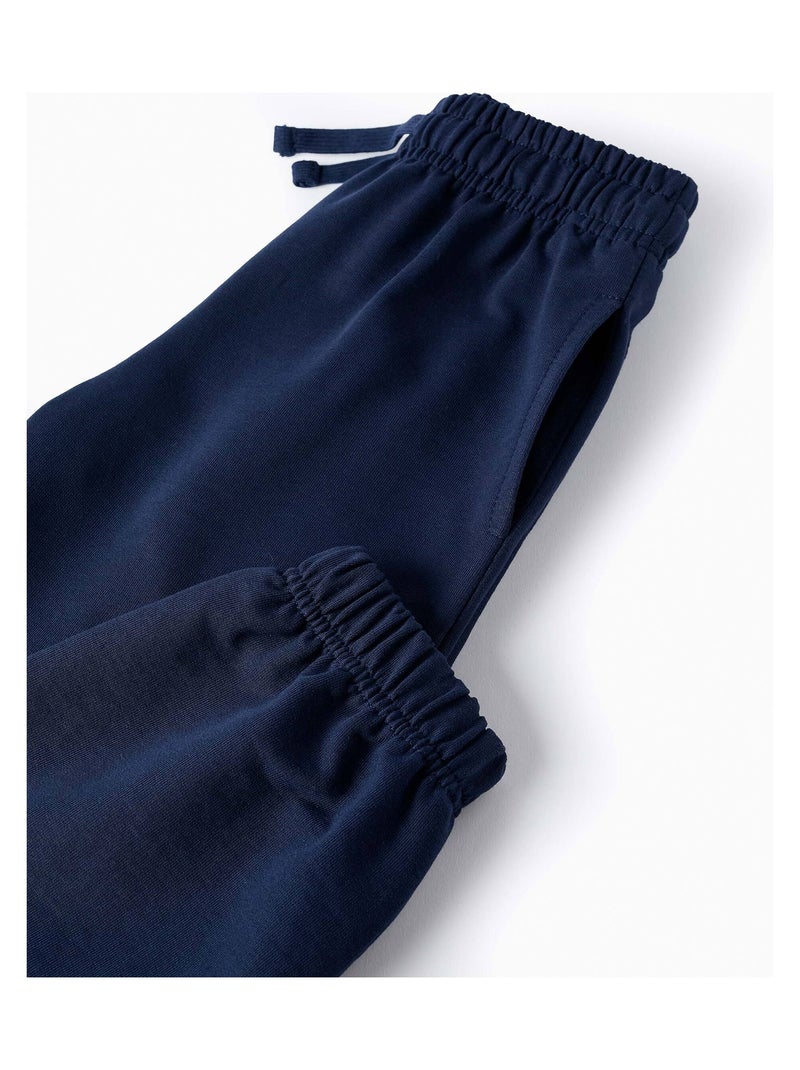 Joggers in cotone Blu scuro - Kiabi