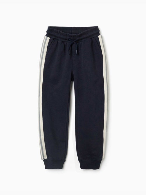 Joggers in cotone con nastro a righe - Kiabi Joggers in cotone con nastro a righe - Kiabi