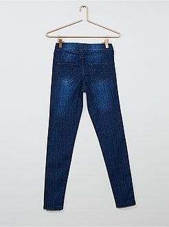 Ragazza 10-18 anni - Joggers in denim - Kiabi