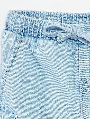 Joggers in denim con tasche