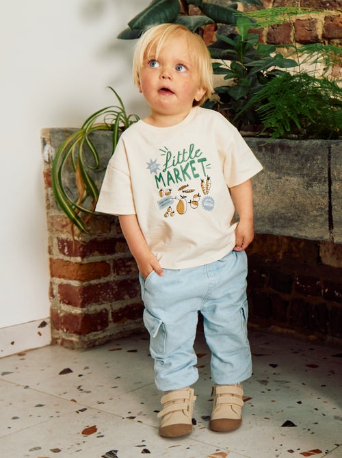 Joggers in denim con tasche - Kiabi