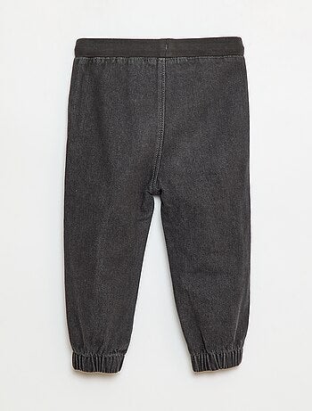 Joggers in denim