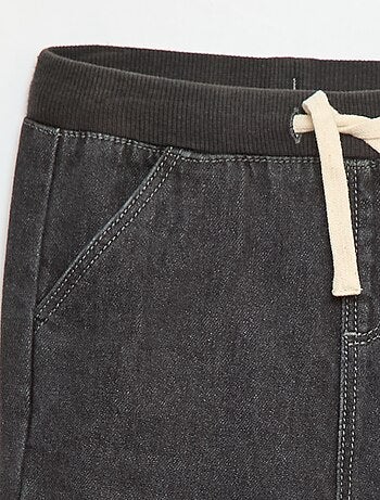 Joggers in denim