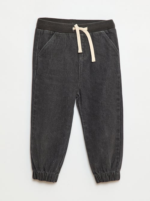 Joggers in denim - Kiabi