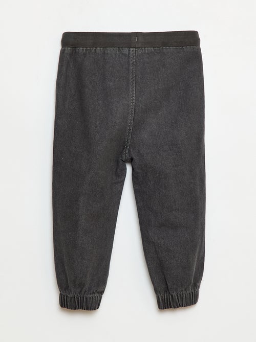 Joggers in denim - Kiabi