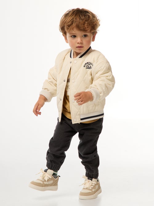 Joggers in denim - Kiabi