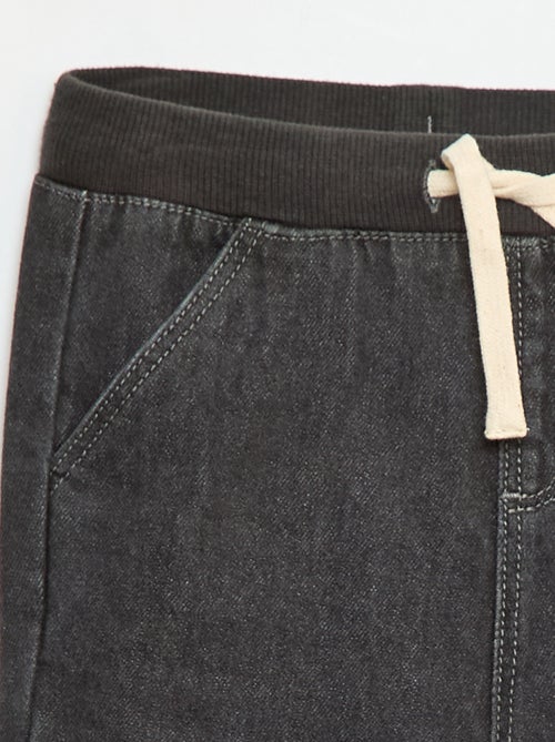 Joggers in denim - Kiabi