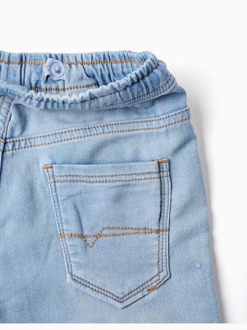 Joggers in denim slim fit con coulisse - Kiabi