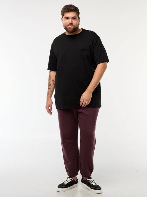 Joggers in felpa calda con tasche - Kiabi