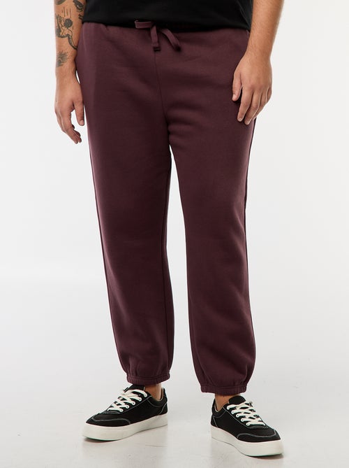 Joggers in felpa calda con tasche - Kiabi