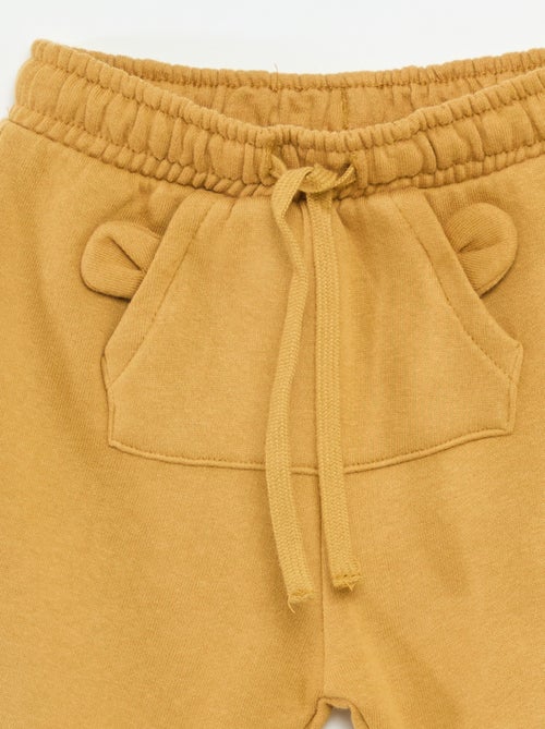Joggers in felpa con tasca a marsupio e orecchie decorative - Kiabi