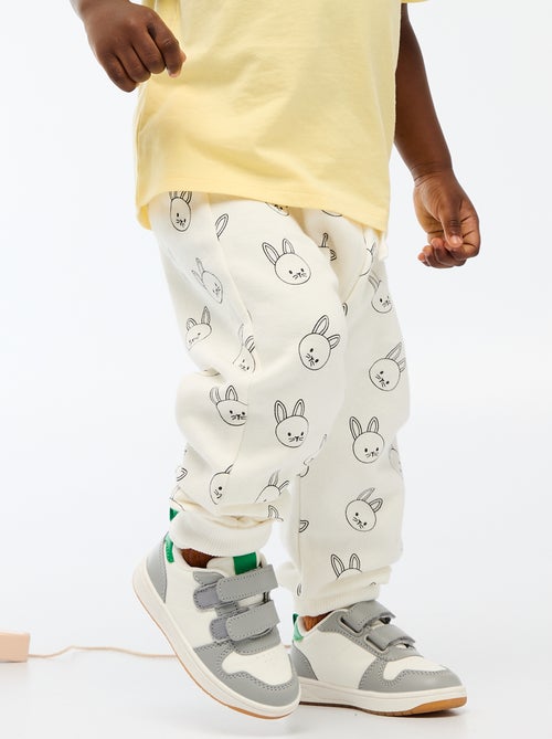 Joggers in felpa con tasca a marsupio e orecchie fantasiose - Kiabi