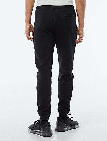 Joggers in felpa garzata con 2 tasche zippate
