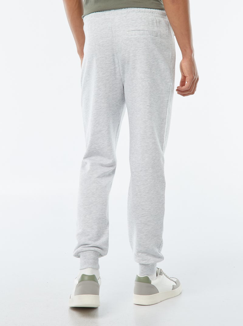 Joggers in felpa leggera con tasche zippate Grigio - Kiabi