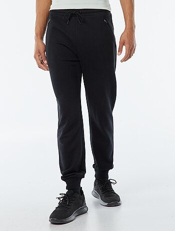 Joggers in felpa leggera con tasche zippate