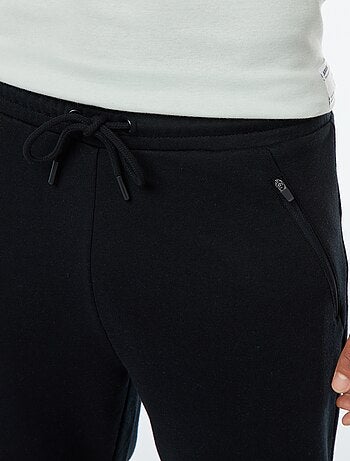 Joggers in felpa leggera con tasche zippate