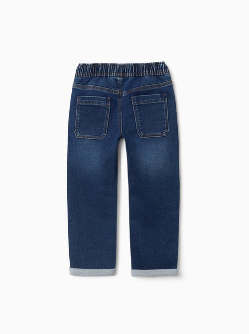 Joggers in jeans con coulisse e 5 tasche - Kiabi Joggers in jeans con coulisse e 5 tasche - Kiabi