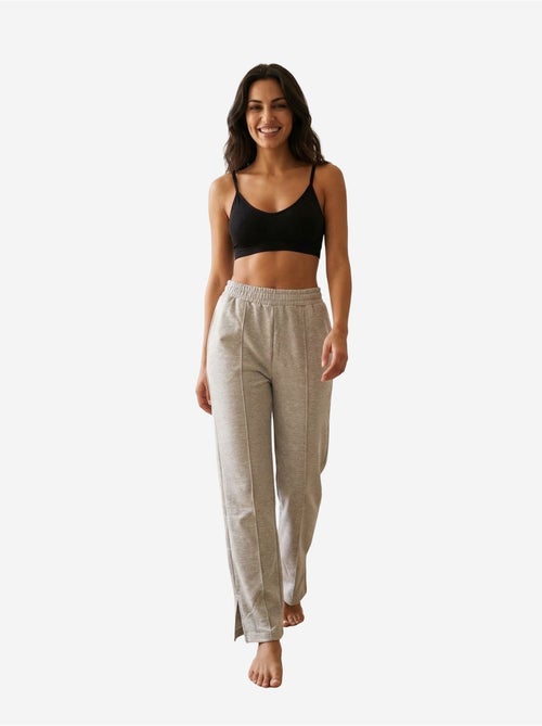 Joggers in maglia a vita alta a gamba ampia my fashion - Kiabi Joggers in maglia a vita alta a gamba ampia my fashion - Kiabi